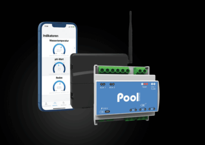 e-Pool® Connect VS Connected pool timer for variable speed pump + relay antenna